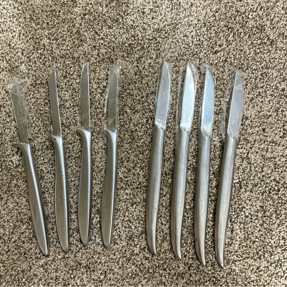 4-Gerber Miming Legendary Steak Knives 4-Japanese Steak Knives Stainless Steel